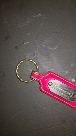 Coach keychain
