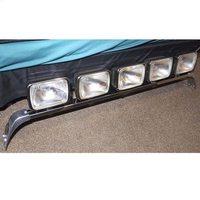 KC Hilites Roof Light Bar With Five 6x9 Dick Cepek Llights