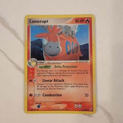 Camerupt 3/100 EX Crystal Guardians Holo Rare Vintage Pokemon TCG Card MP/LP