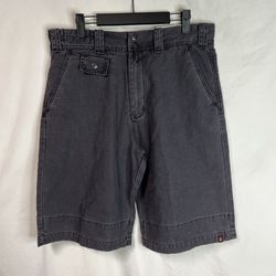 Vintage Y2K Emerica Skateboards Shorts Mens 32 Faded Black Thrasher NWT