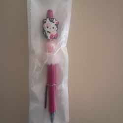 Hello Kitty Custom Beadable Pen