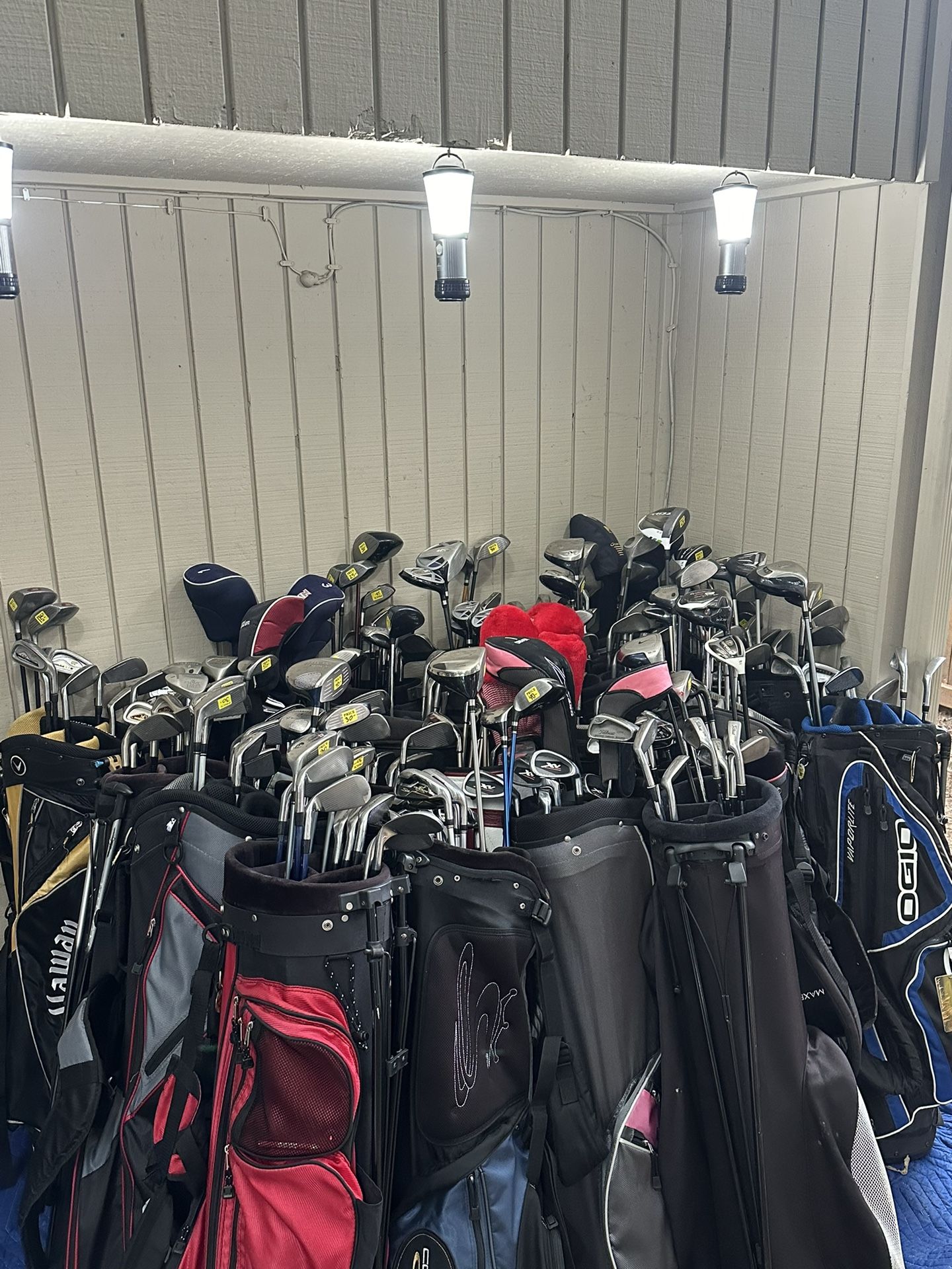 Thousands of Golf Clubs (30+ Sets) And Golf Balls (10,000+)