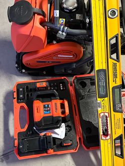 Compactor, Laser Level, smart level