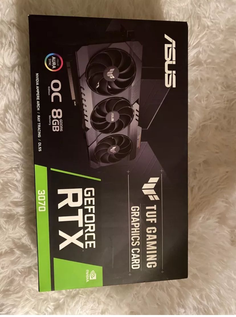 ASUS TUF Gaming GeForce RTX 3070 8GB GDDR6 Graphics Card (with Box)
