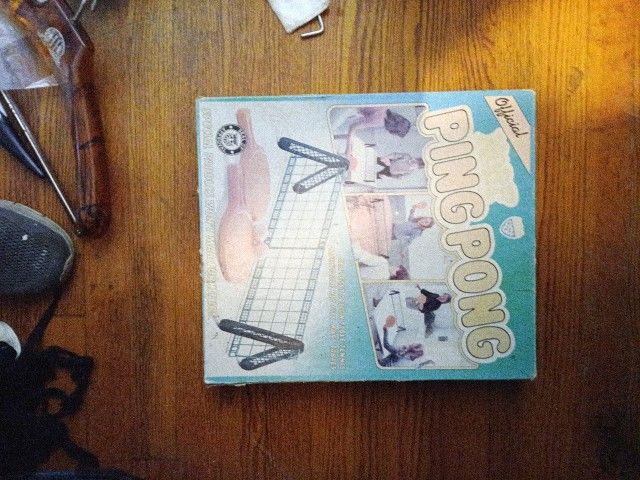 Behind Vintage Table Ping Pong Excellent Condition