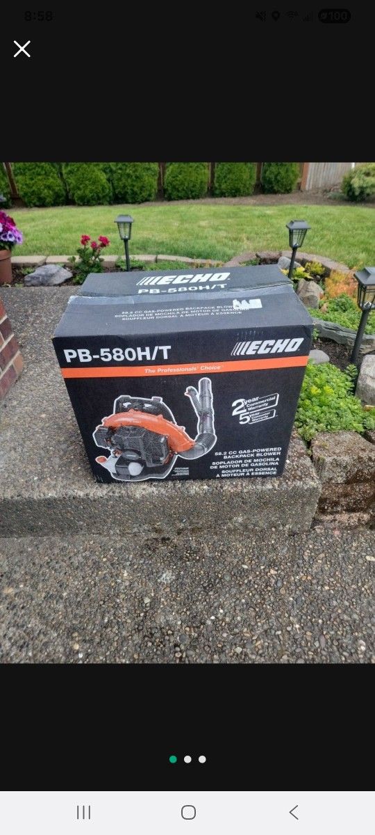 Echo Backback Leaf Blower