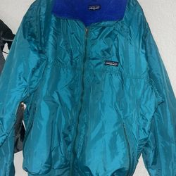 Patagonia turquoise jacket
