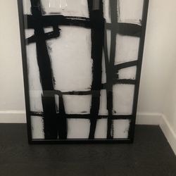 Large Abstract 3D Glass Art 