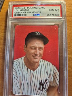 1973 Lou Gehrig PSA 10