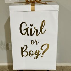 Gender Reveal Box 