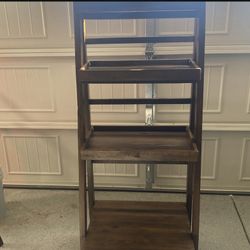 Ladder Shelf With Drawer 