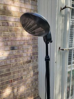 Electric Patio Heater 1500W Quartz Infrared Freestanding HCH-1500DI Adjustable