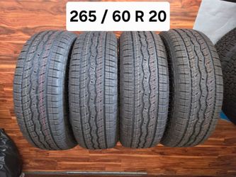 265 / 60 R 20 (4) TIRES FALKEN AT