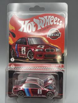 BMW E46 M3 Hot Wheels Red Line Edition