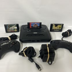 Sega Genesis Gen 2 Working With 3 Games And 2 Controllers! 
