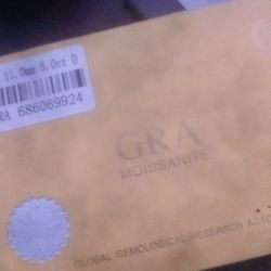 10mm moissanite chain 24" w throne cross pendant