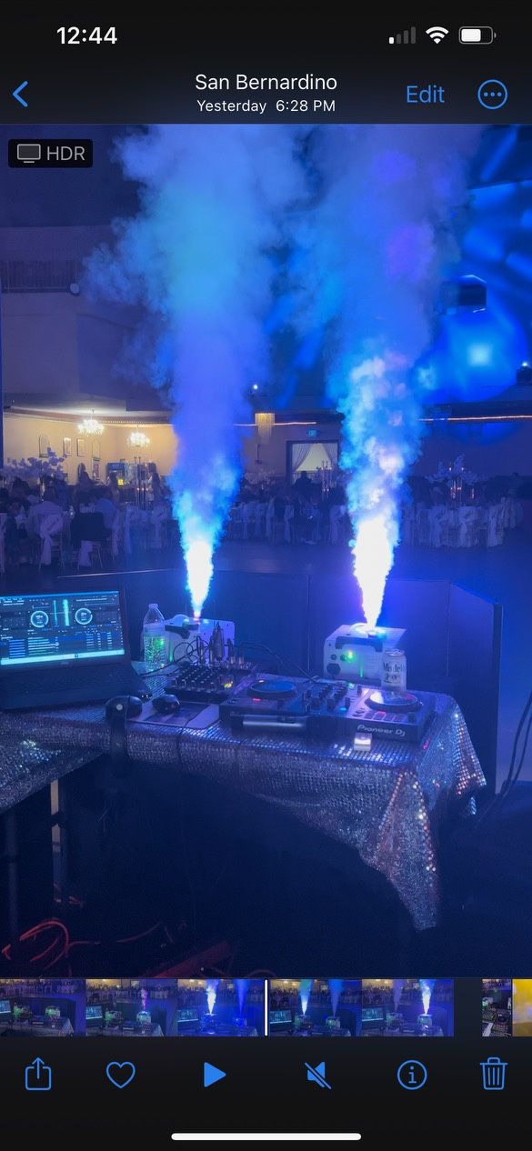 Dj Sillas Y Mesas Luces Party Time