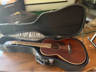 Fender Paramount PM-2 AM NE NAT parlor acoustic guitar