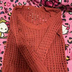 reddish orangish top