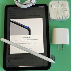 Apple Ipad Mini 6th Generation (2021/ 8.3” Liquid Retina ) 64GB WiFi + cellular (5G Unlocked) with pen, case & Accessories (256GB $569) 