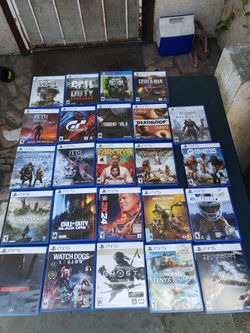 All New Games PS5 Playstation 5 Games juegos $120 for 4 or $40! Each. Black ops 7 is $60!. PS4 Games works PS5. So $20! Per PS4 Game or 7 for $100! Or