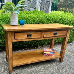 Mission Style Entry or Sofa Table