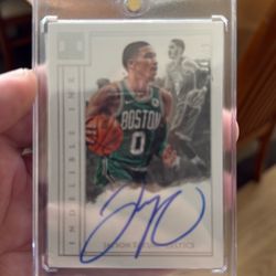 2017 Impeccable Jayson Tatum auto /49