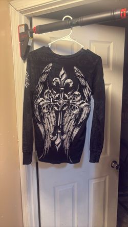 Archaic by Affliction Men's Hercules Graphic Cotton Thermal Shirt