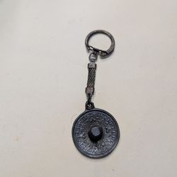 Vintage Silver Keychain 