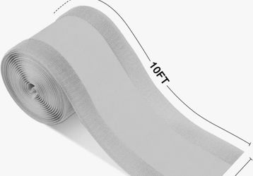 Willbond carpet cord cover 3” wide 9.84 ft long light gray