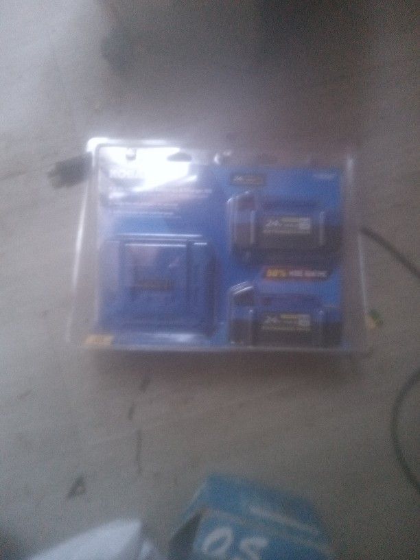 4.0 Ah Lithium Ion Batteries & Charger