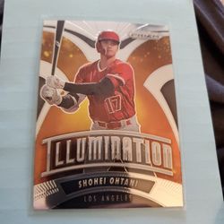 Shohei Ohtani Insert Really Nice Card ILLUMINATION 