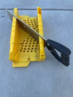 12 inch Mitre Box & 14 inch Back Saw Set