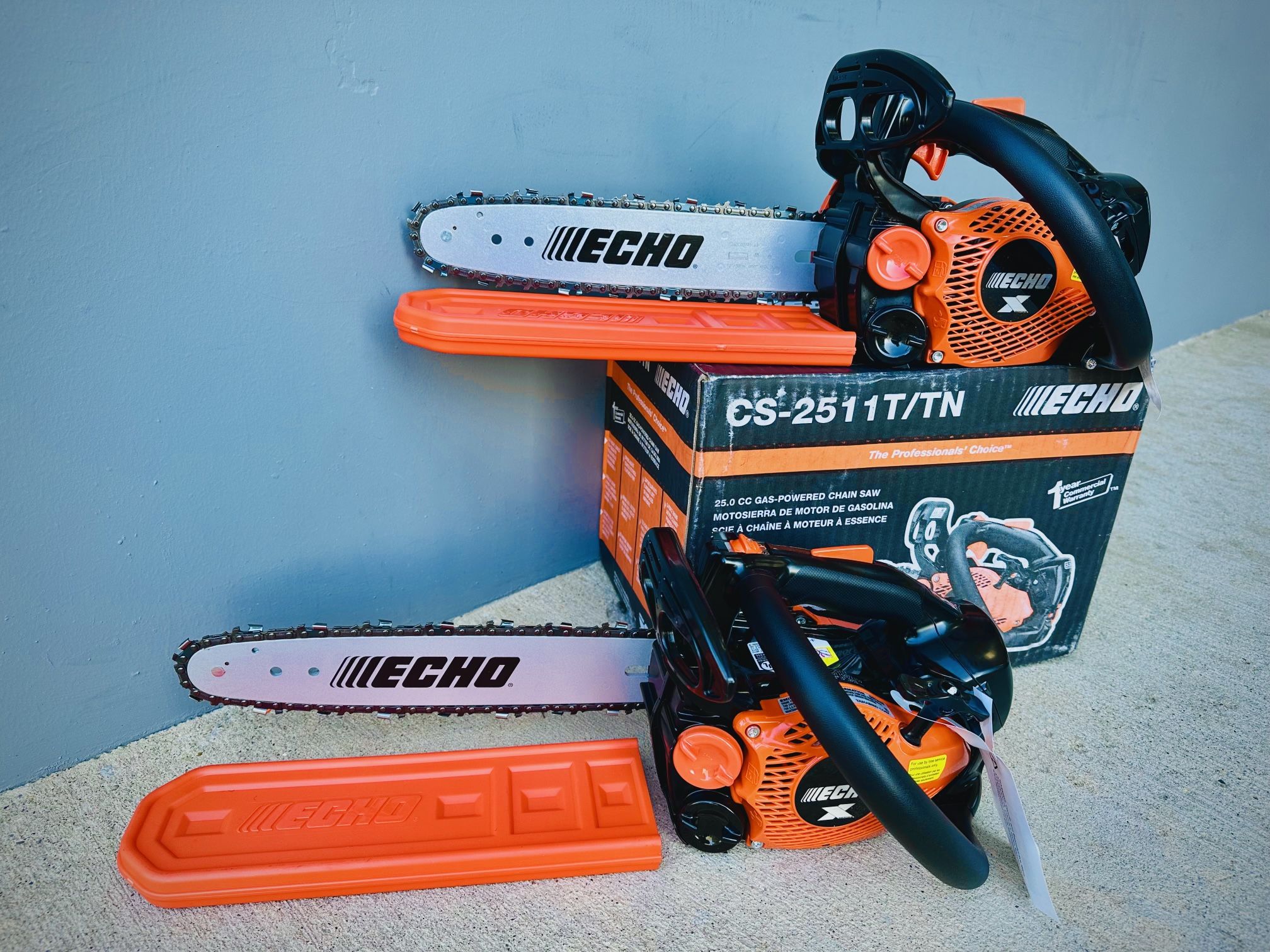 Brand new Echo 12 in. 25.0 cc Gas 2-Stroke X Series Top Handle Chainsaw