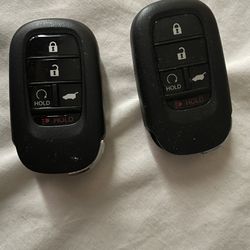 Honda 2023-24 Keys