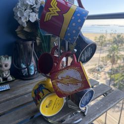 DC Comics character coffee mugs