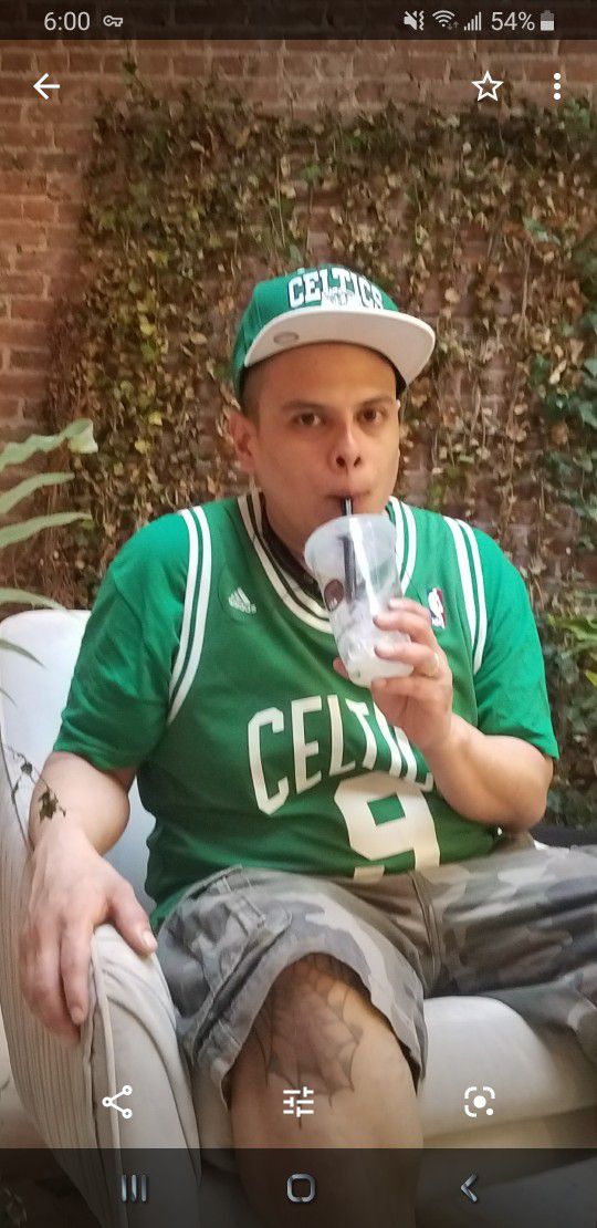 Free Mitchell & Ness Boston Celtics snapback, with the purchase of matching Adidas Rondo jersey size Large.$40.00