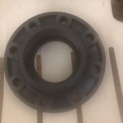 4’ PVC  S/80 Soc Flange 