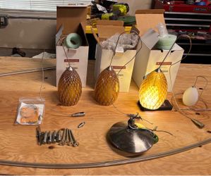 Complete Tech Lighting FreeJack System — Firebird Owl Pendant Lights (700FJFIROS)