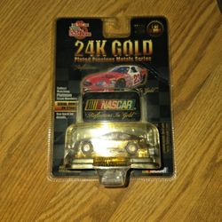 24k Gold Plated Nascar 1999