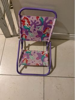 Little Mermaid Kids Chair girls chair must pick up now or tomorrow
