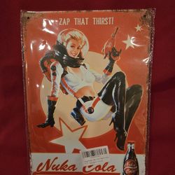 Retro Vintage Nuka Cola Sign 