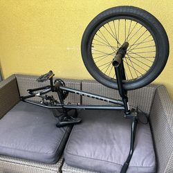 Bmx Frame With front Tire And Brake