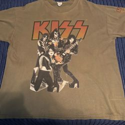 Vintage KISS shirt XL