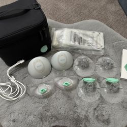 Elvie Pump, Parts And Cooler Bag 