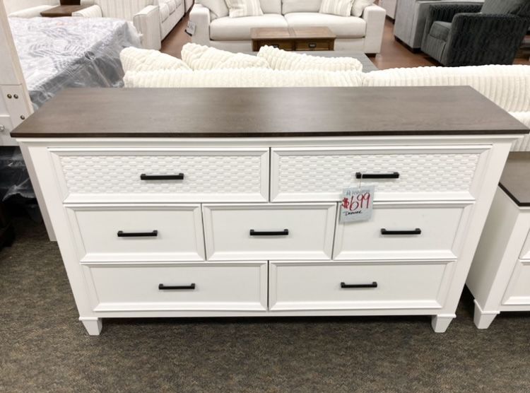 New White Dresser — CLEARANCE