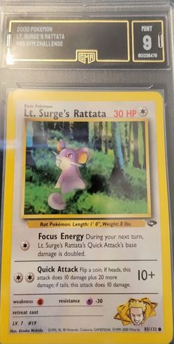 Lt Surge's Rattata Grade 9