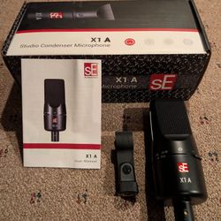 sE Electronics X1 A Large-diaphragm Condenser Microphone - Black