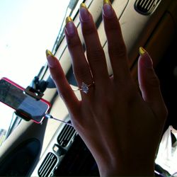 Marquise Engagement Ring WITH band