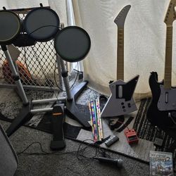 Rock Band Set Up PS3